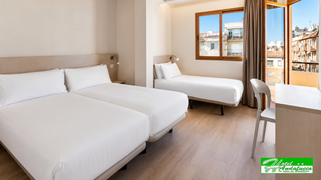 Habitación familiar para alojarse en Benidorm con niños